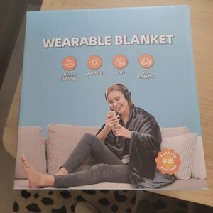 Wearable USB Heated Blanket